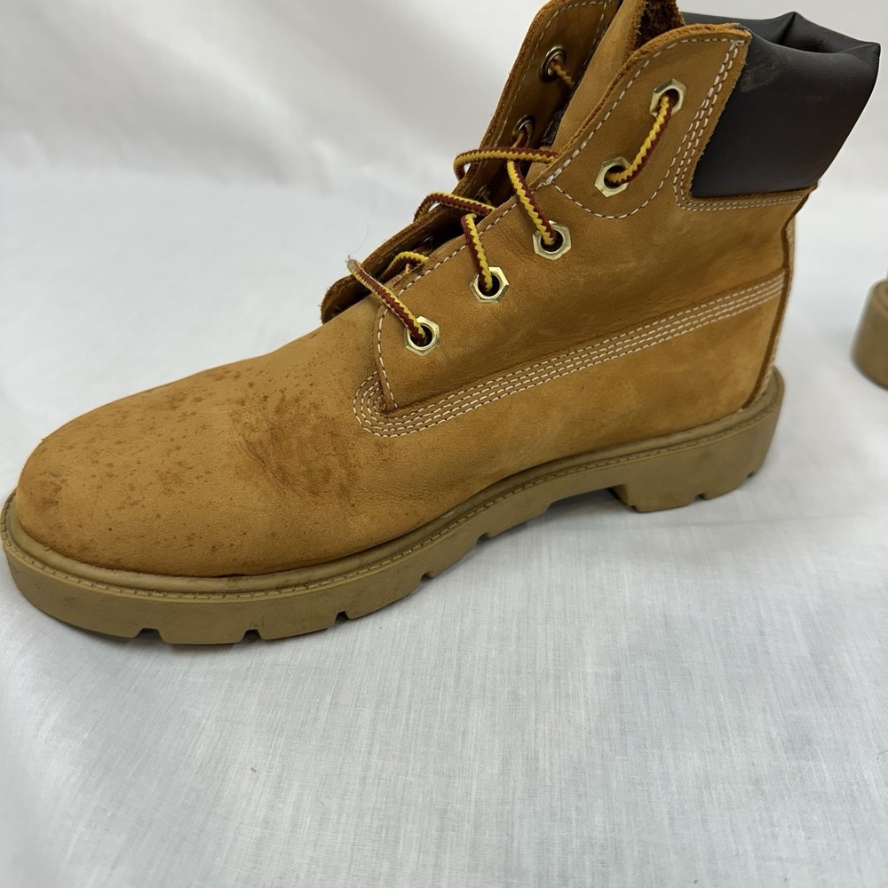 Timberland Classic Wheat Boots Youth Kids Size 4 - Picture 9 of 13